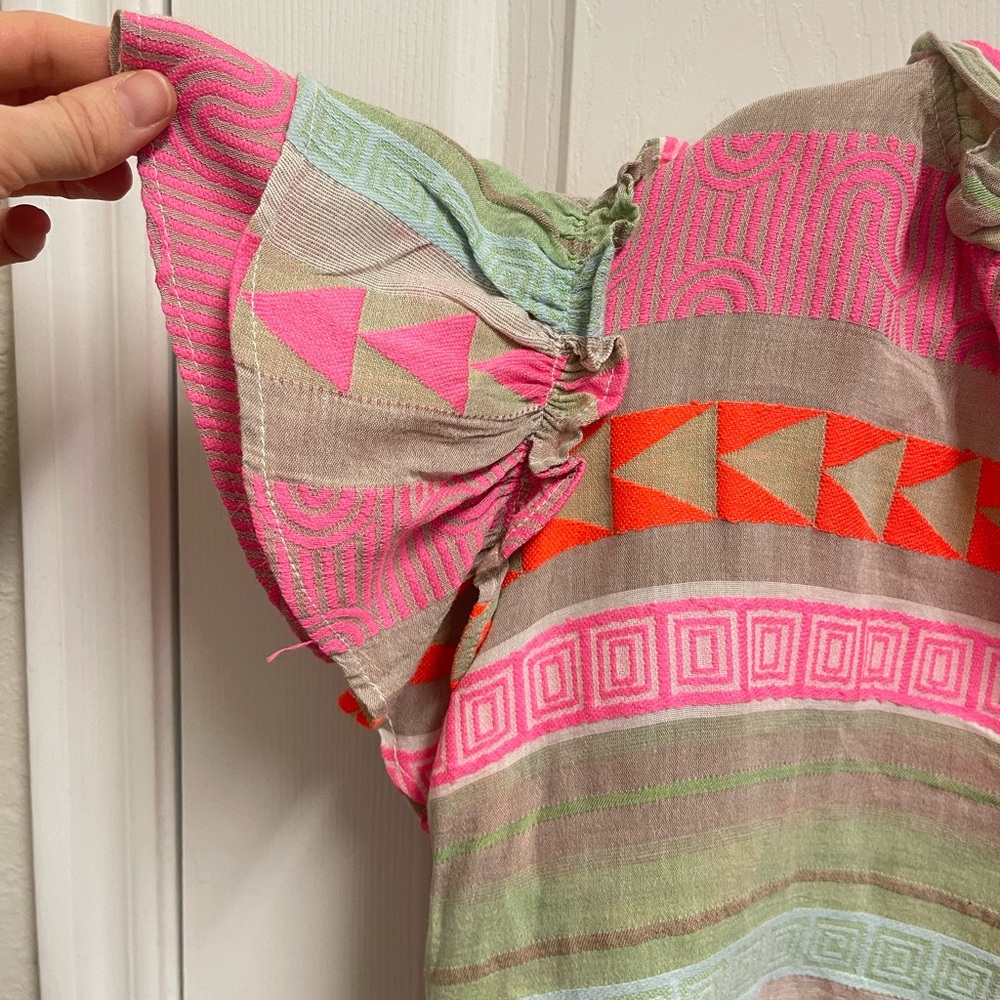 Sofia Multi Colorful Blouse - Picture 4 of 10